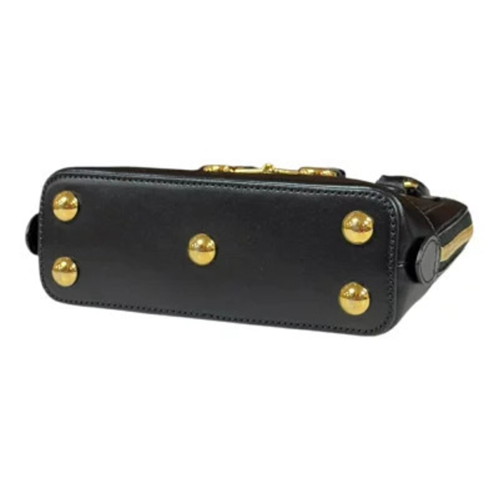 Gucci Leather Black Horsebit Shoulder Bag - Picture 5 of 8